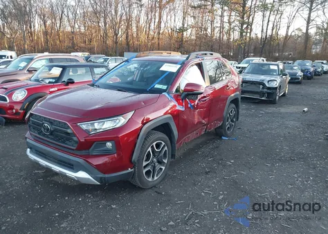 2019 Toyota Rav4 Adventure из США, поврежденный, VIN 2T3J1RFV4KW029749